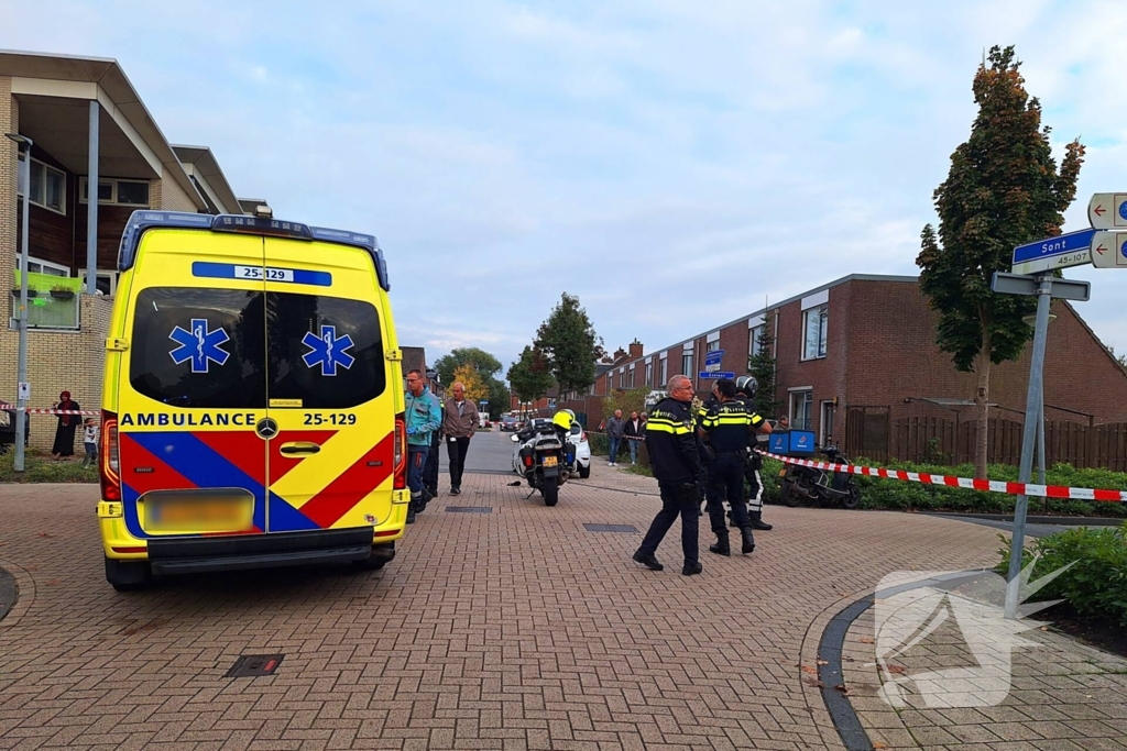 Zwaargewonden bij ongeval in woonwijk