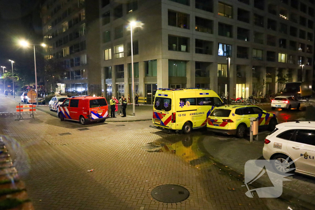 Bewoners op straat door grote brand in appartement