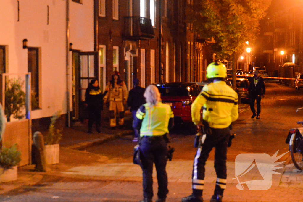 Brand in woning boven café