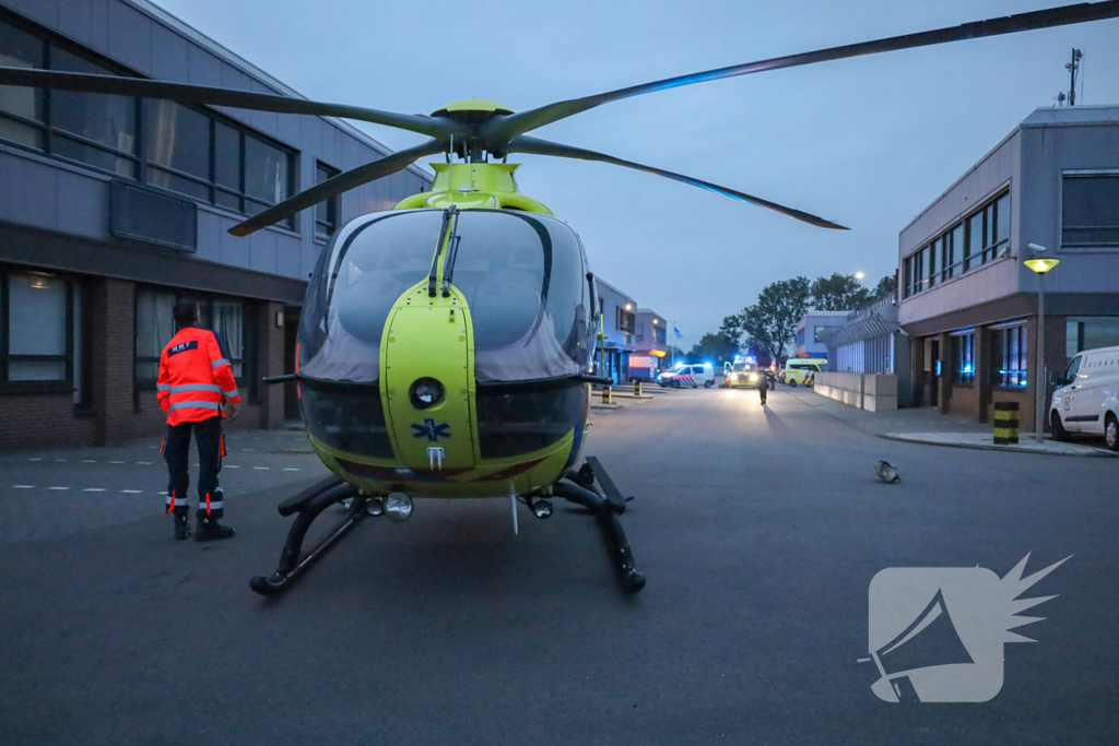 Traumateam ingezet voor gewonde personen