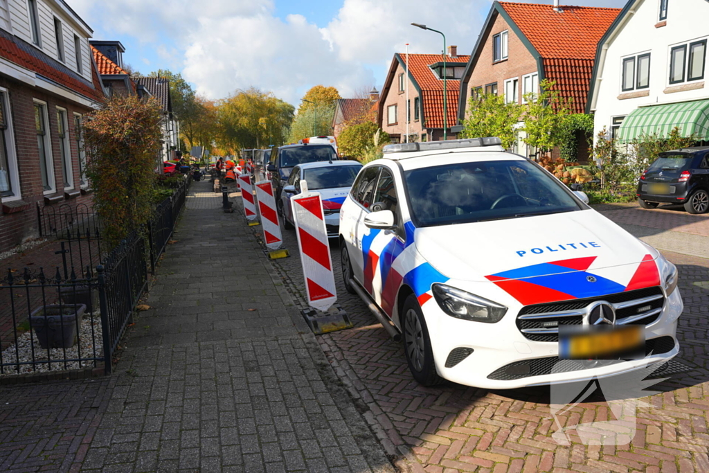 Politieonderzoek bij woning na reanimatie