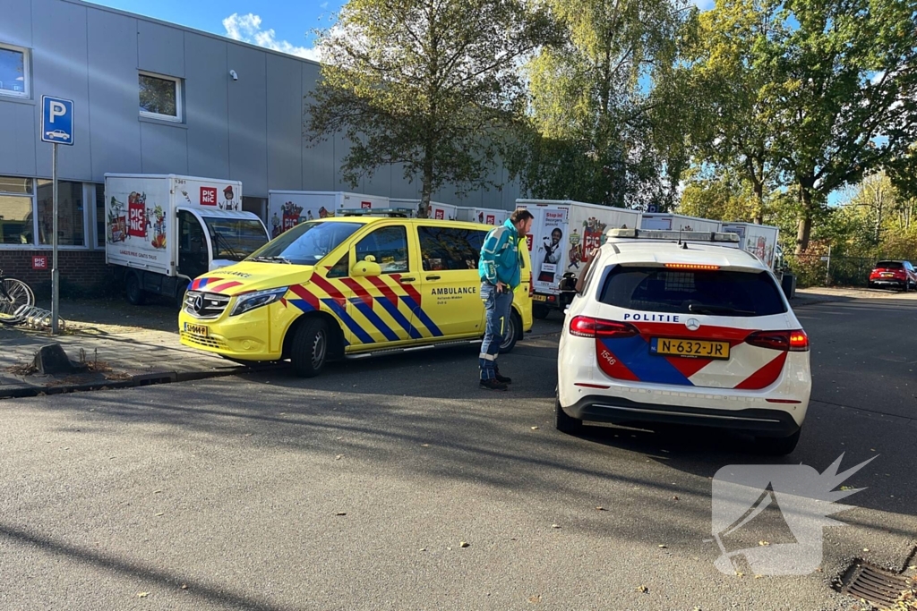 Brandweer verricht metingen in examencentrum