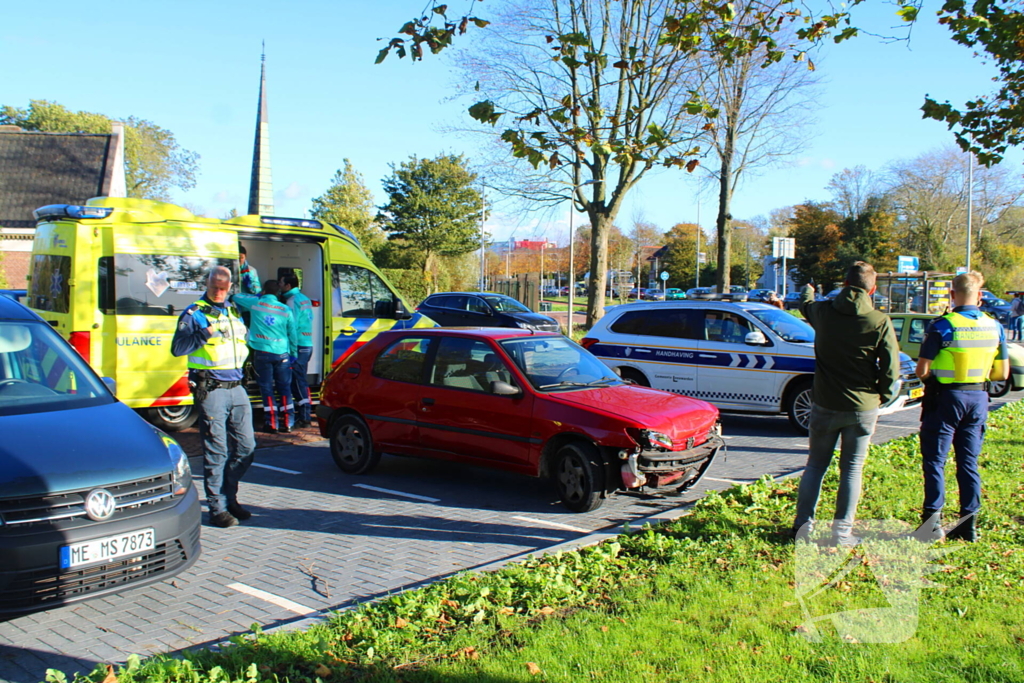 Flinke schade na kop-staartbotsing