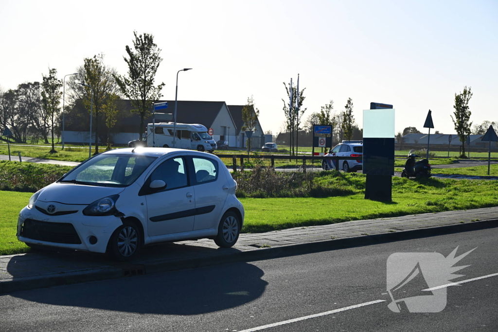 Scooterrijder gewond bij botsing met auto