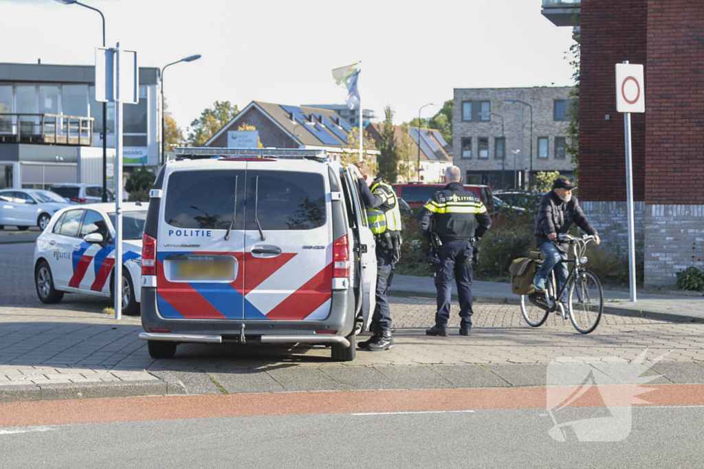 Melding van vuurwapen bij conflict