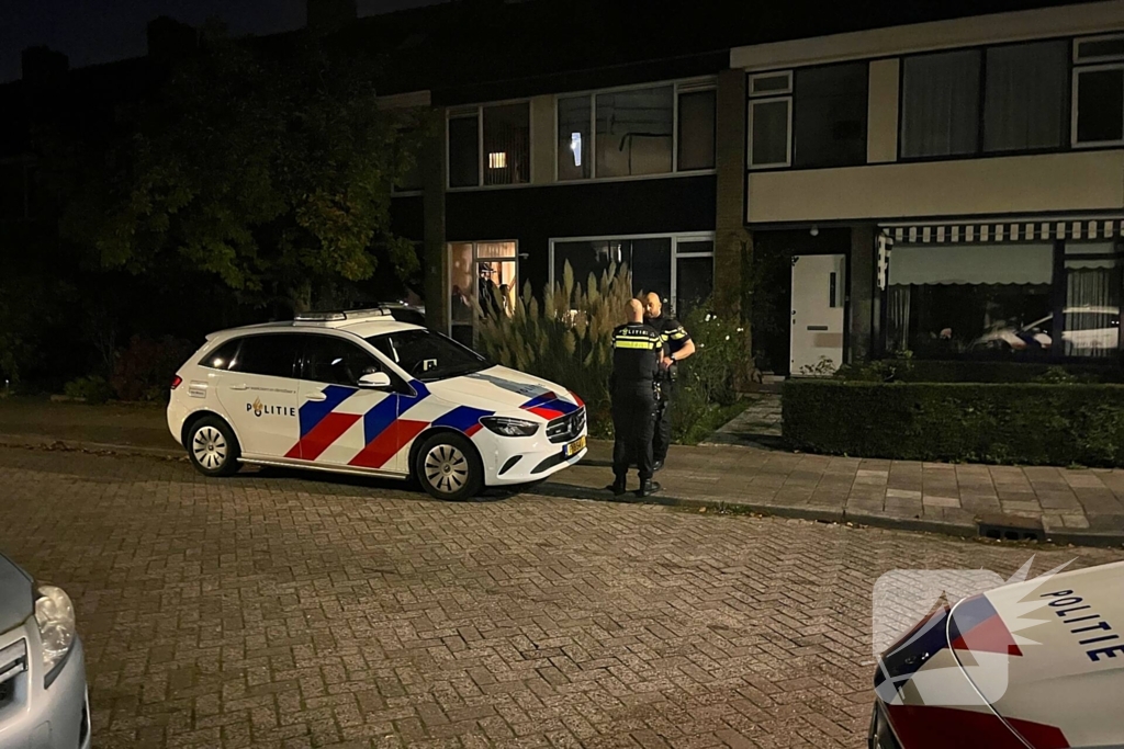 Woning beschadigd door explosie