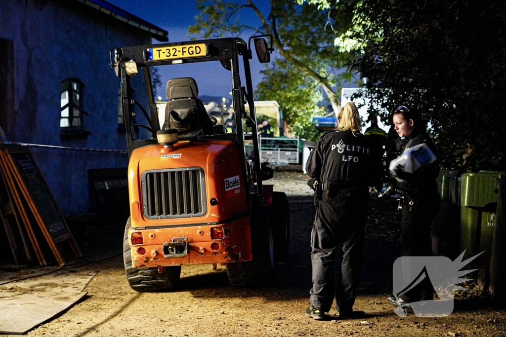 Politie treft cocaïnewasserij aan in caravan