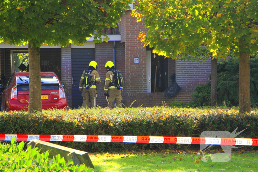 Bewoner doorboord gasleiding