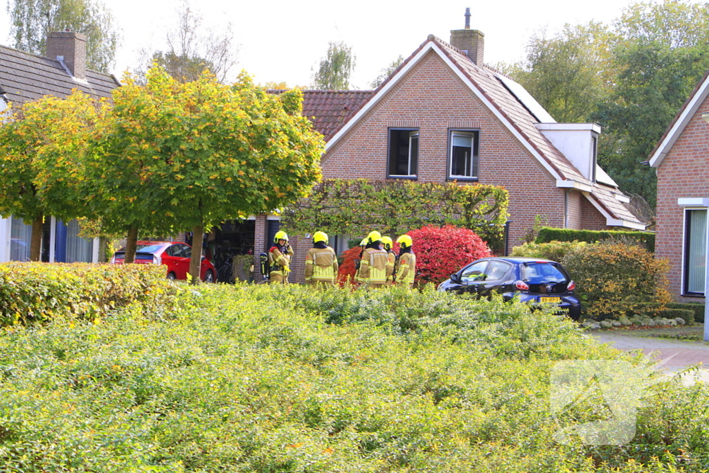 Bewoner doorboord gasleiding