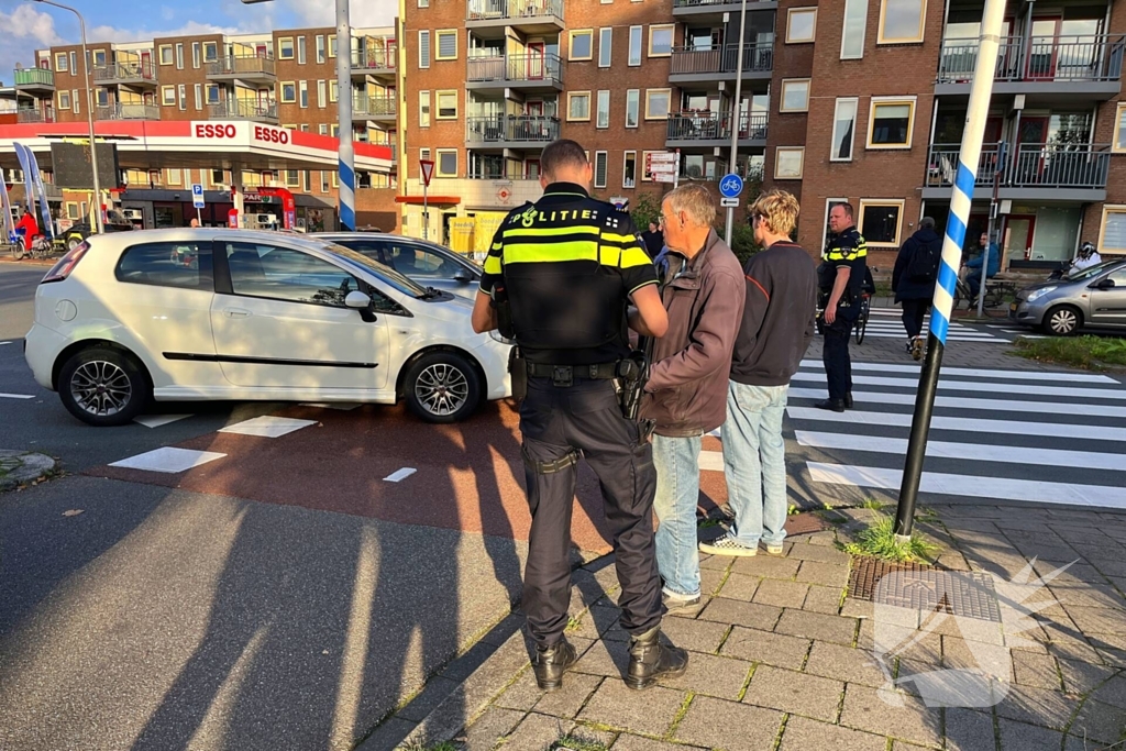 Aanrijding tussen fietser en automobilist