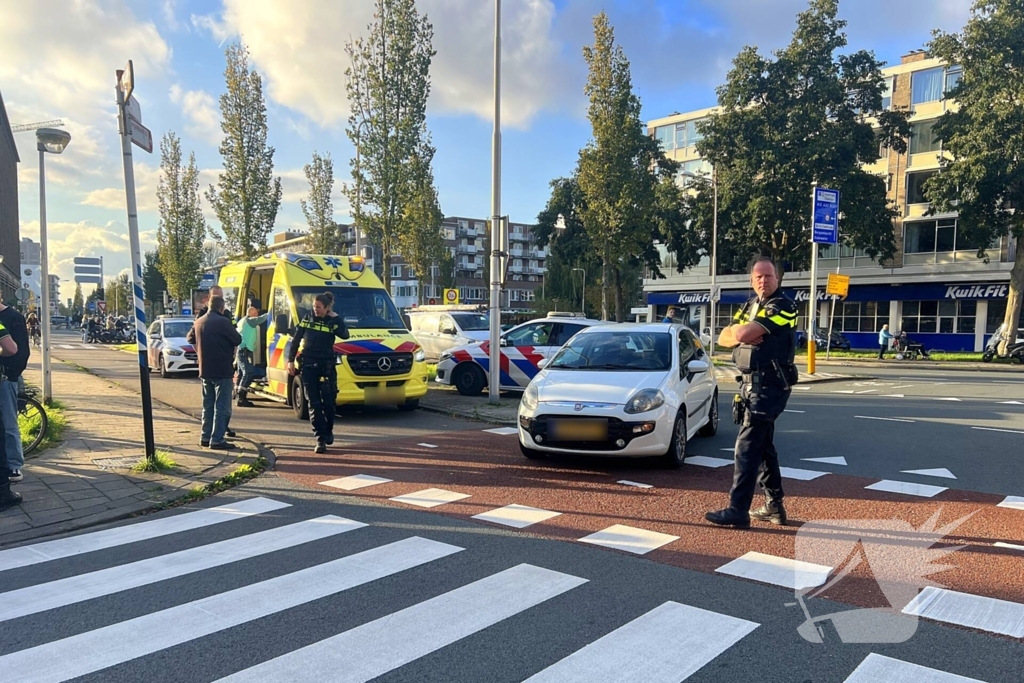 Aanrijding tussen fietser en automobilist