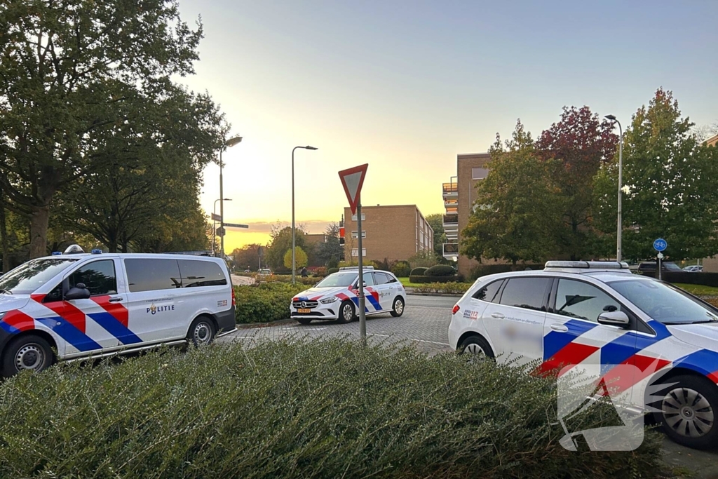 Politie houdt zoekactie op de grond en vanuit de lucht