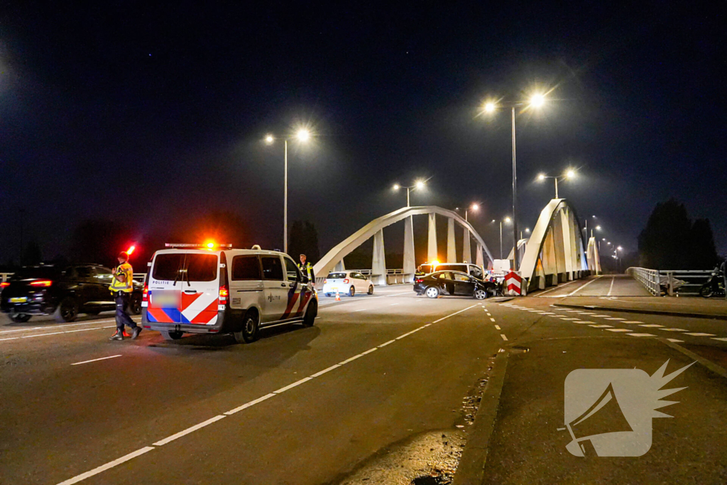 Vier gewonden naar het ziekenhuis na ongeval