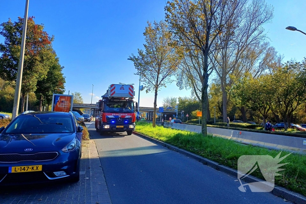 Vetpan zorgt voor brandmelding in flatwoning