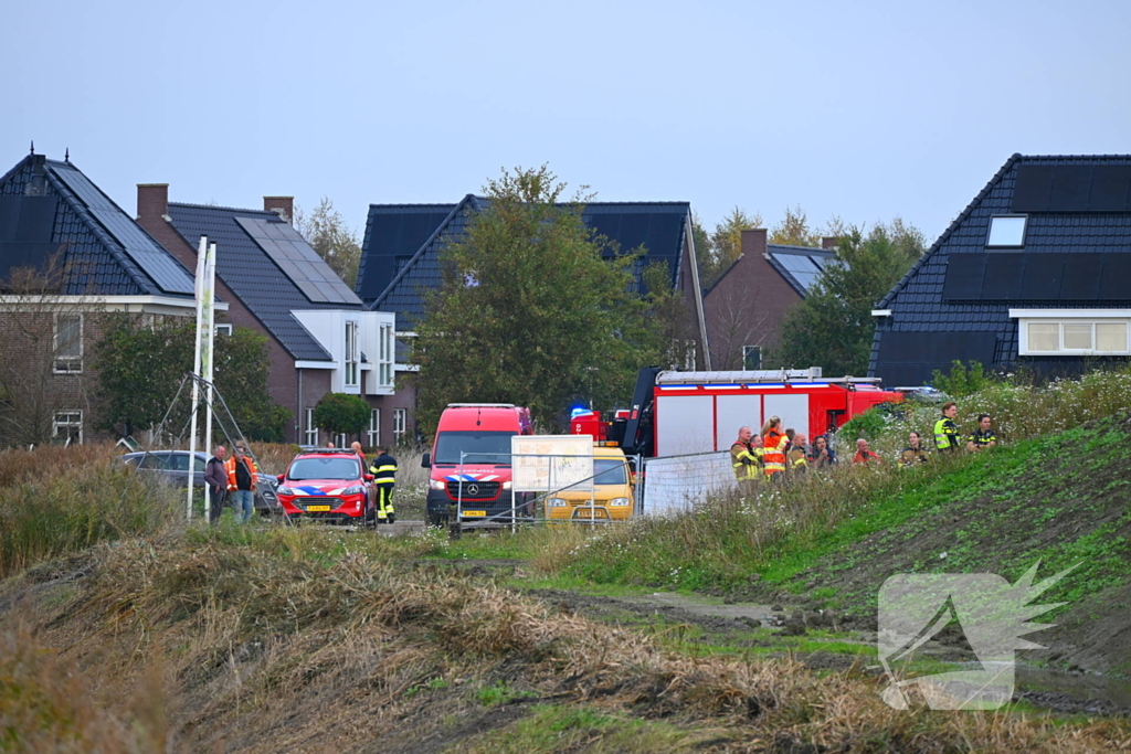 Brandweer ingezet voor persoon in drijfzand