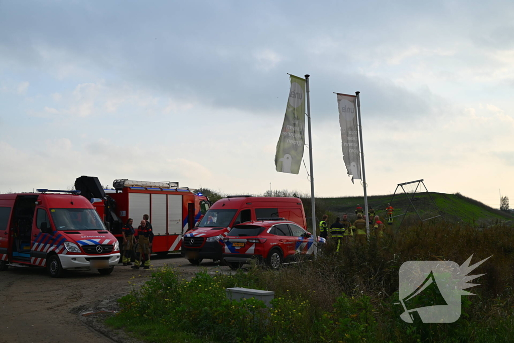 Brandweer ingezet voor persoon in drijfzand