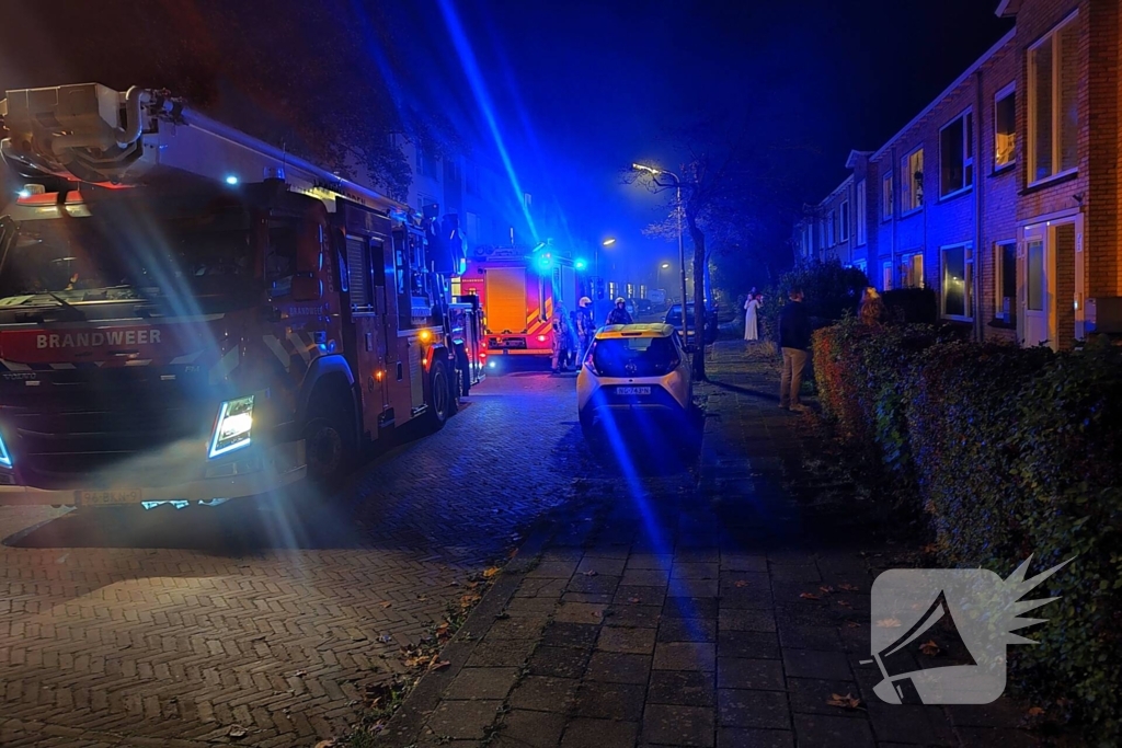 Brandweer ingezet voor gaslucht in woning