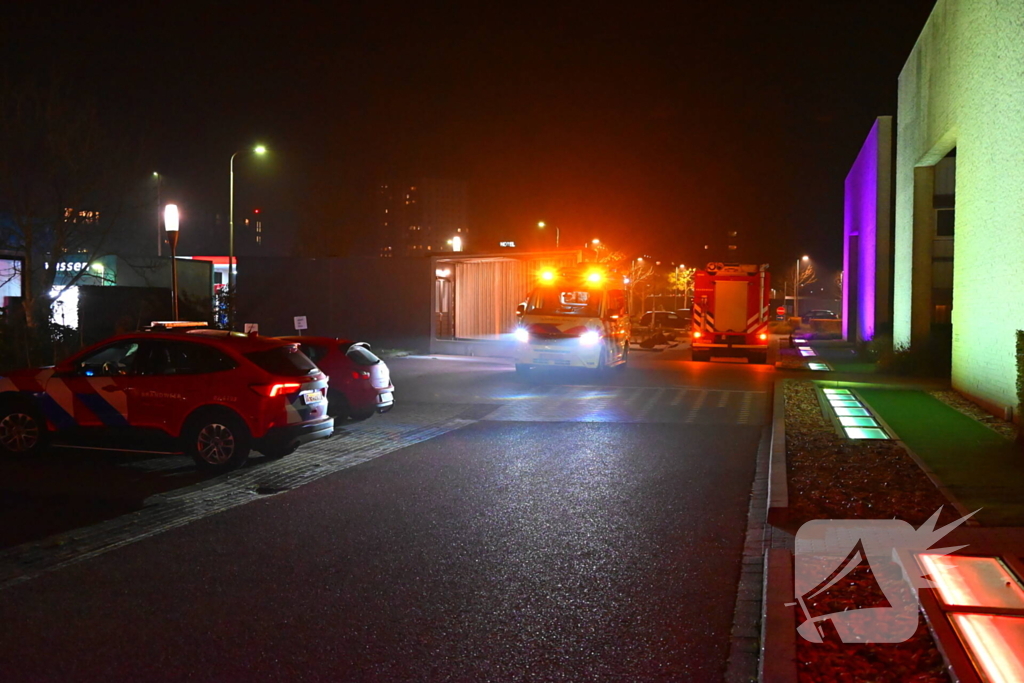 Incident met gevaarlijke stof bij ziekenhuis