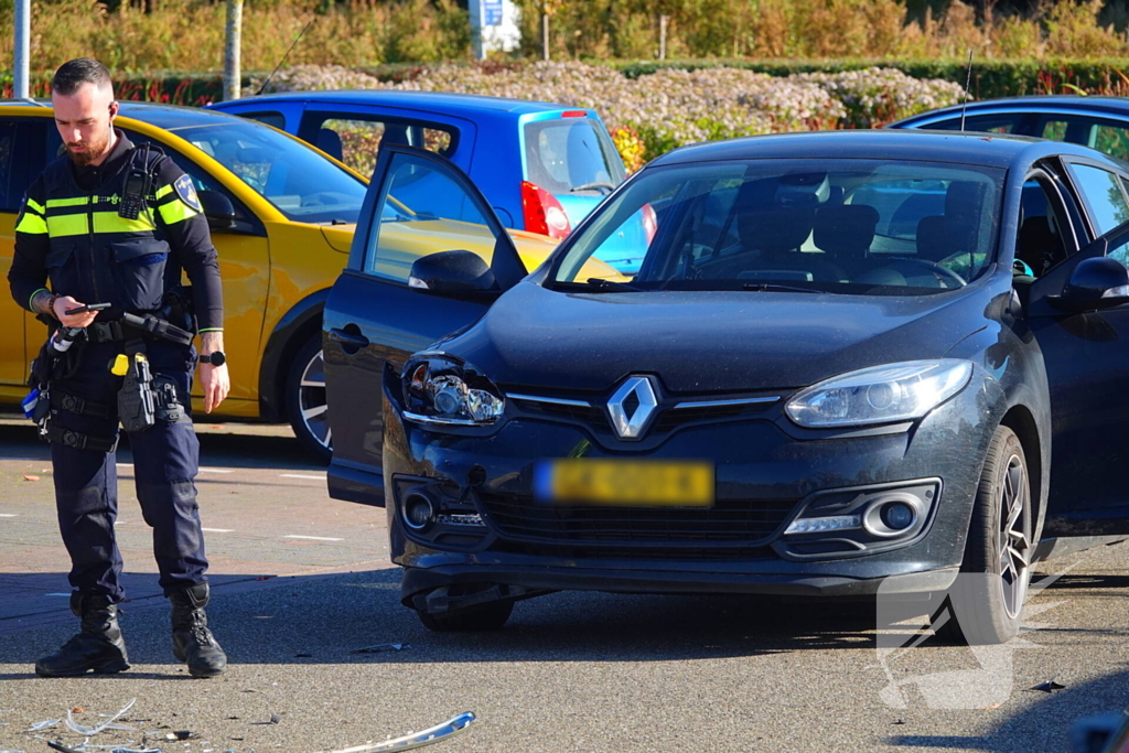 Schade bij ongeval op parkeerplaats