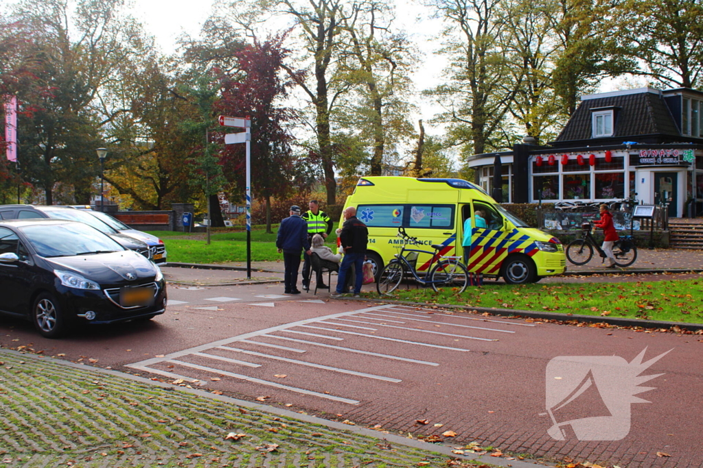 Fietser geschept door automobilist