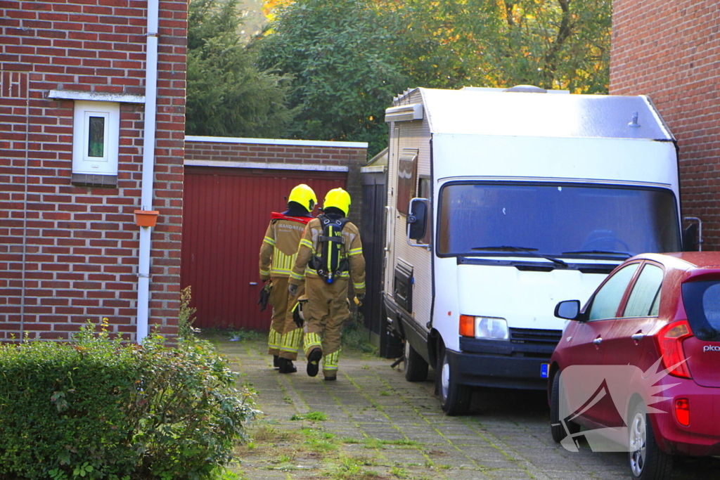 Omgeving afgezet na gaslucht