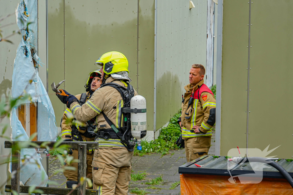 Brand in meterkast van hondenvereniging