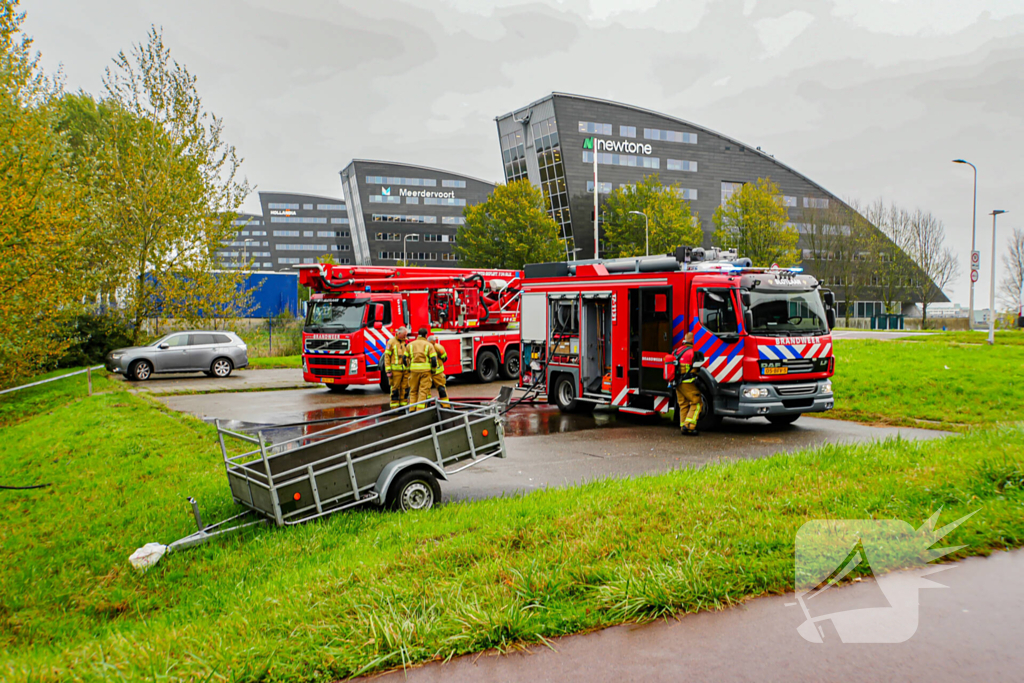 Brand in meterkast van hondenvereniging