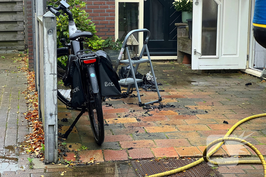 Brand in woning snel onder controle