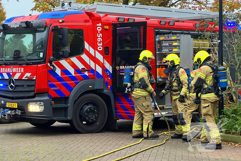 Brand in woning snel onder controle