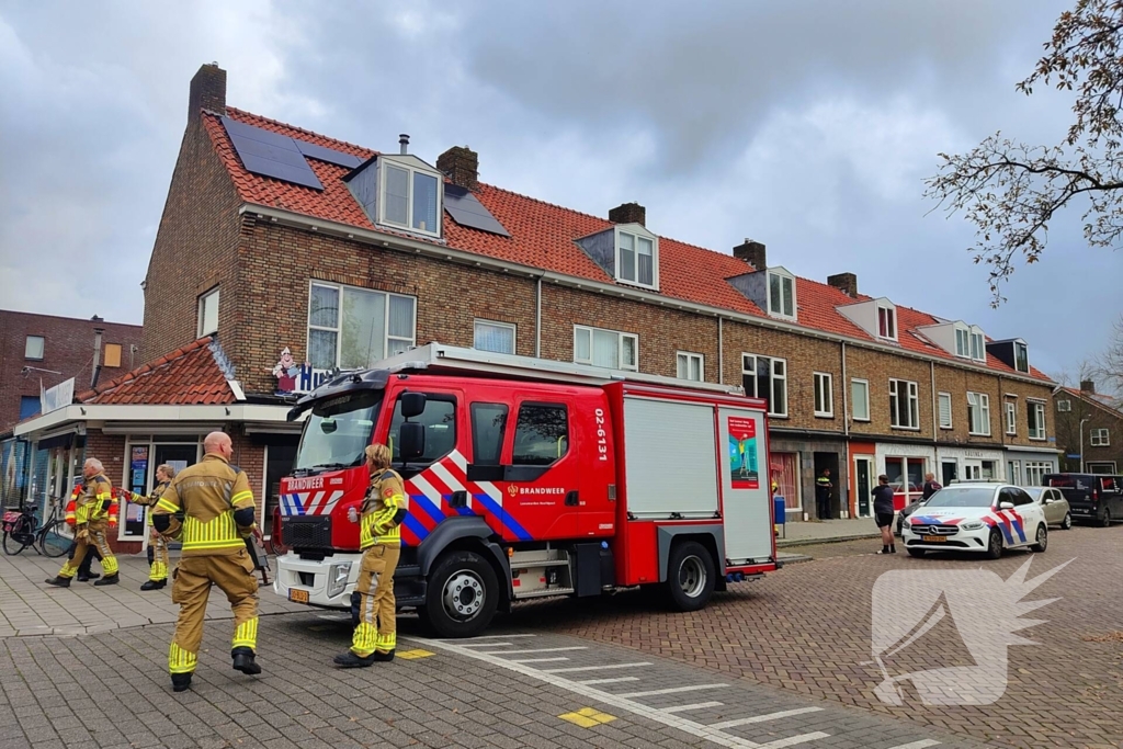 Brandweer en netbeheerder ingezet nadat woning spanningsloos raken