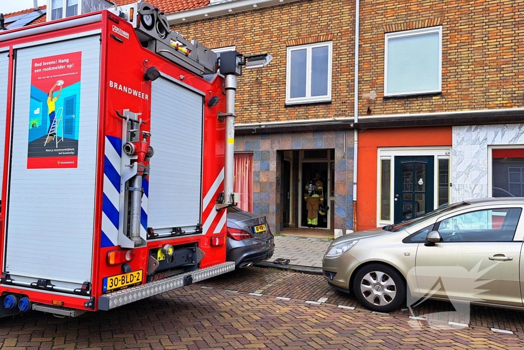 Brandweer en netbeheerder ingezet nadat woning spanningsloos raken