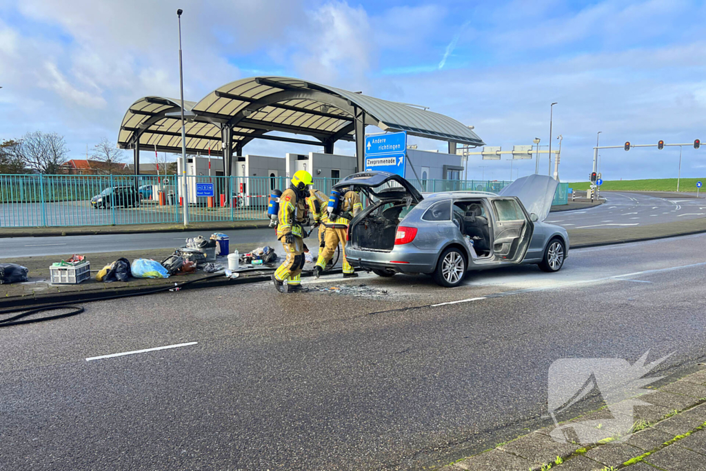 Vakantie van gezin eindigd met brand