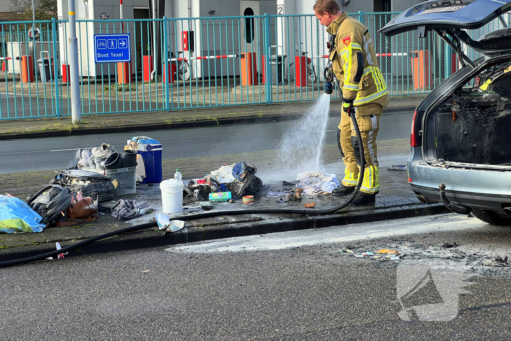 Vakantie van gezin eindigd met brand