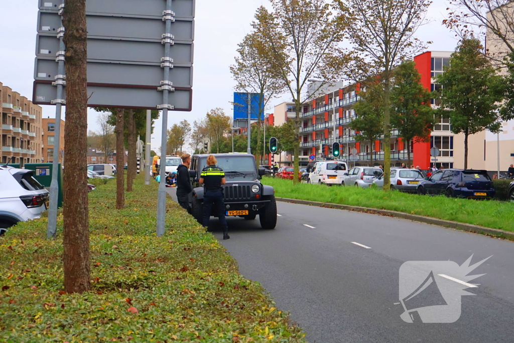 Scooterrijder zwaargewond bij aanrijding