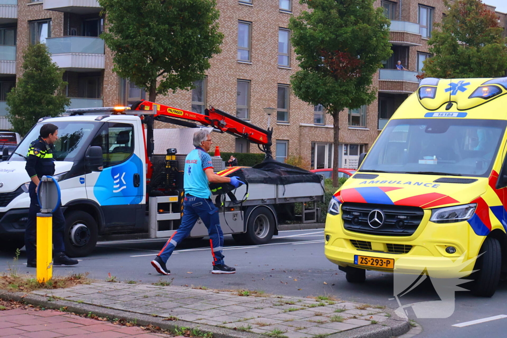 Scooterrijder zwaargewond bij aanrijding