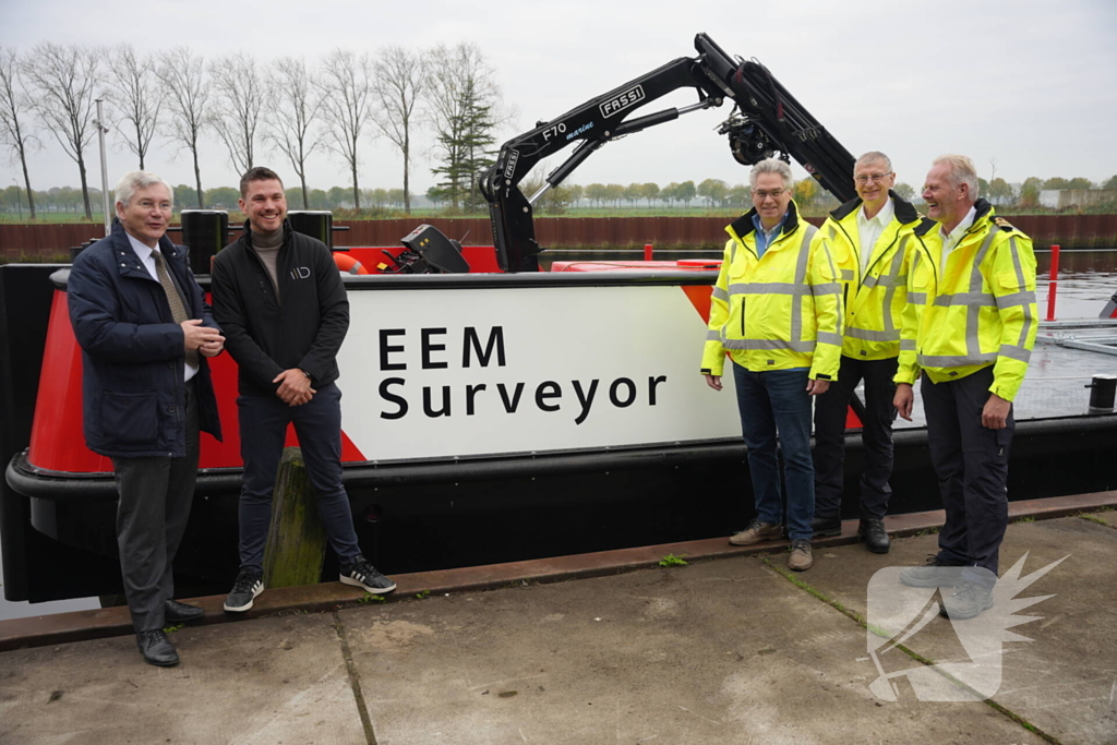 Provincie neemt nieuwe werkschip in gebruik