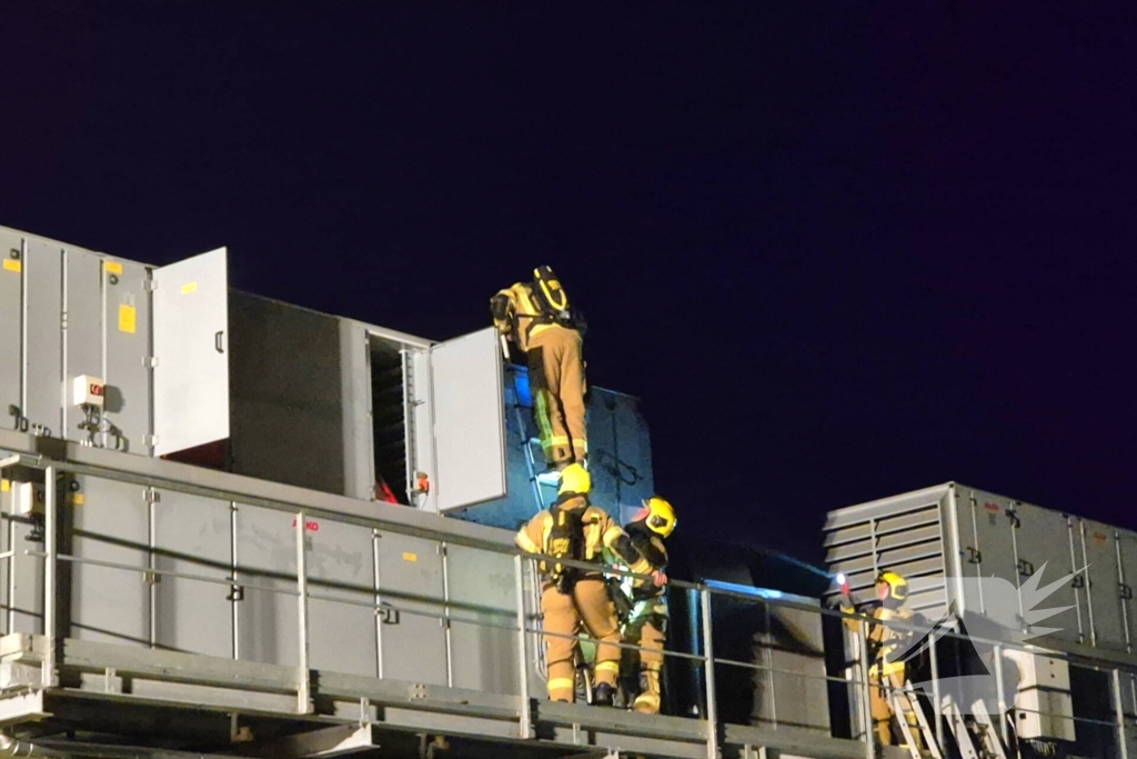 Onderzoek naar mogelijk brand in sportcentrum