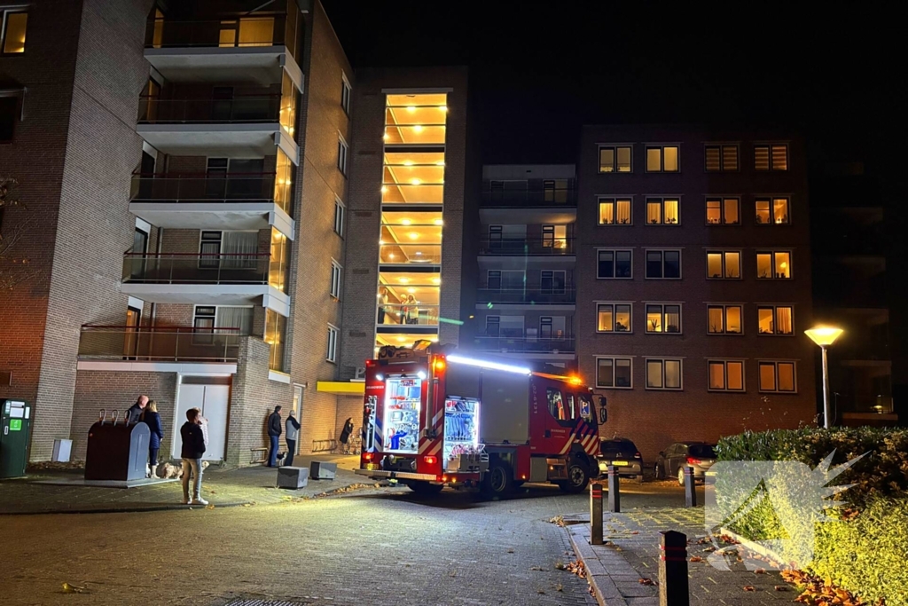 Ouderen ontruimd wegens brand in flat