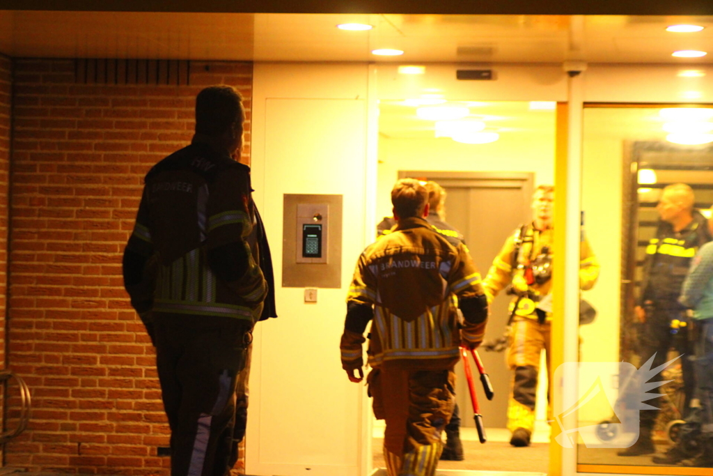 Ouderen ontruimd wegens brand in flat