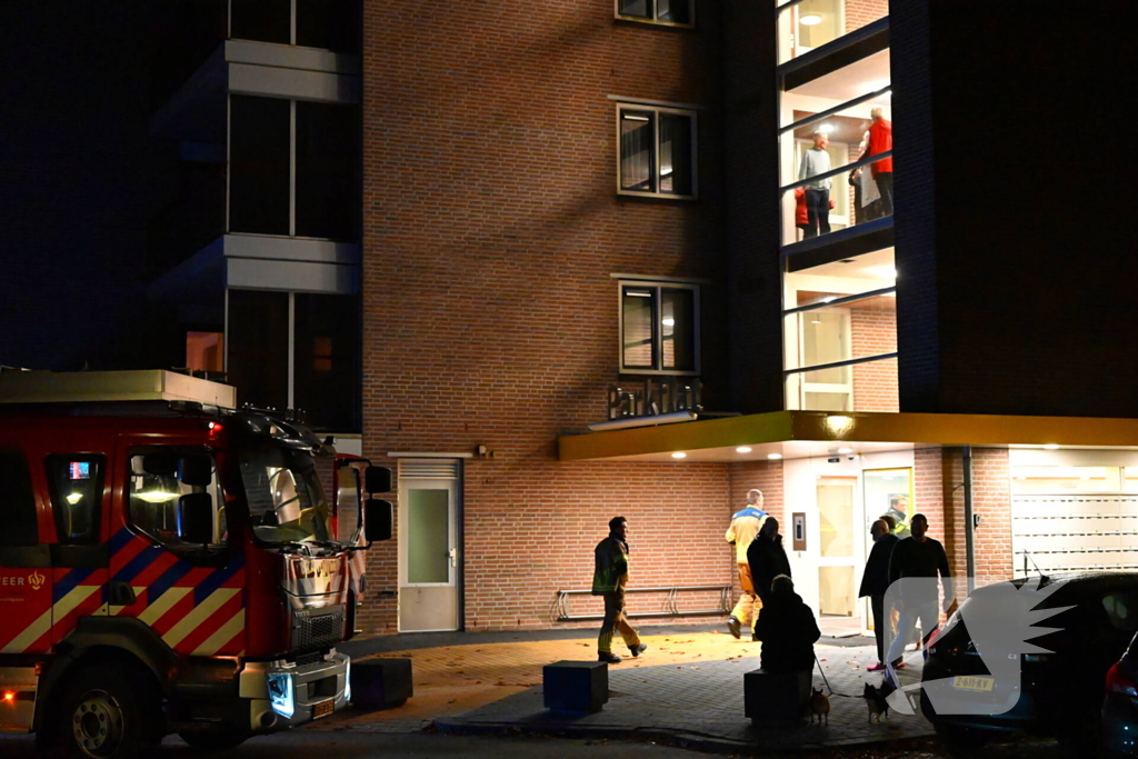 Ouderen ontruimd wegens brand in flat