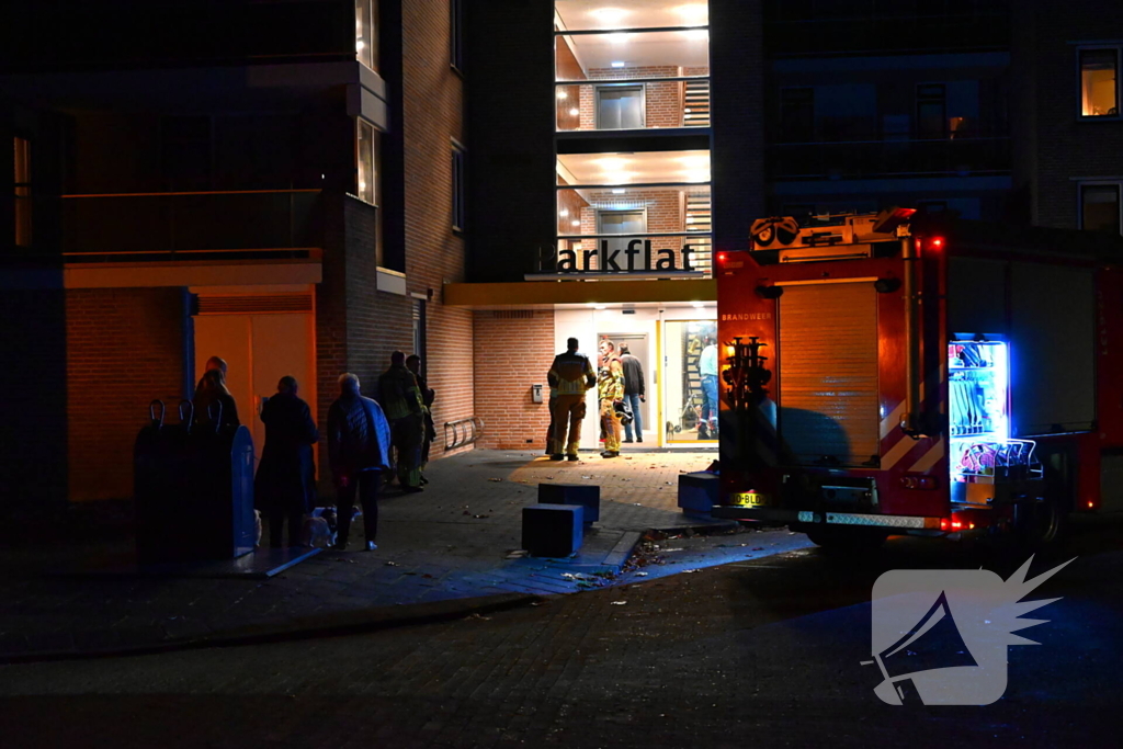 Ouderen ontruimd wegens brand in flat