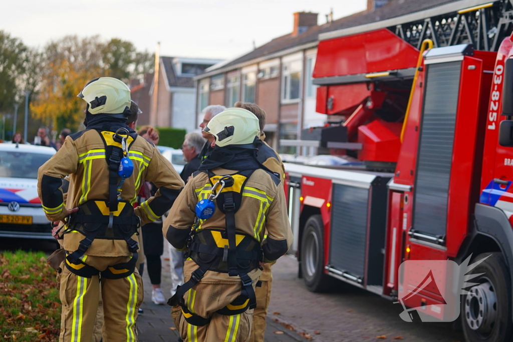 Brand in woning snel onder controle