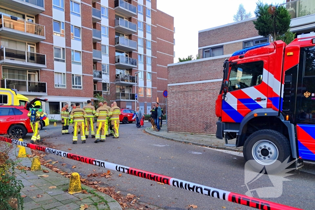 Twee gewonden bij brand in appartementencomplex