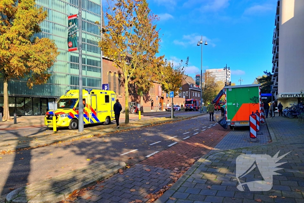 Twee gewonden bij brand in appartementencomplex