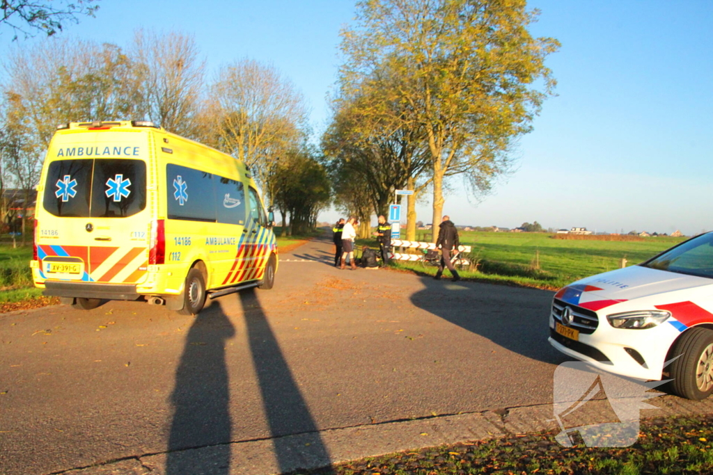 Automobilist ziet fietser over het hoofd