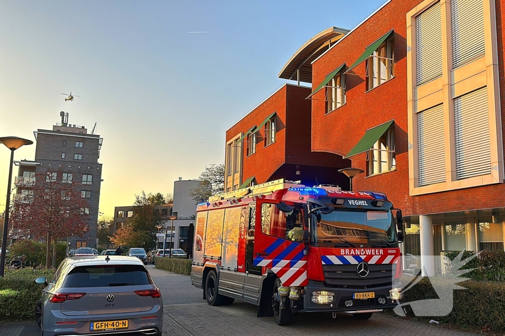 Hulpdiensten groots ingezet voor brand in verzorgingshuis