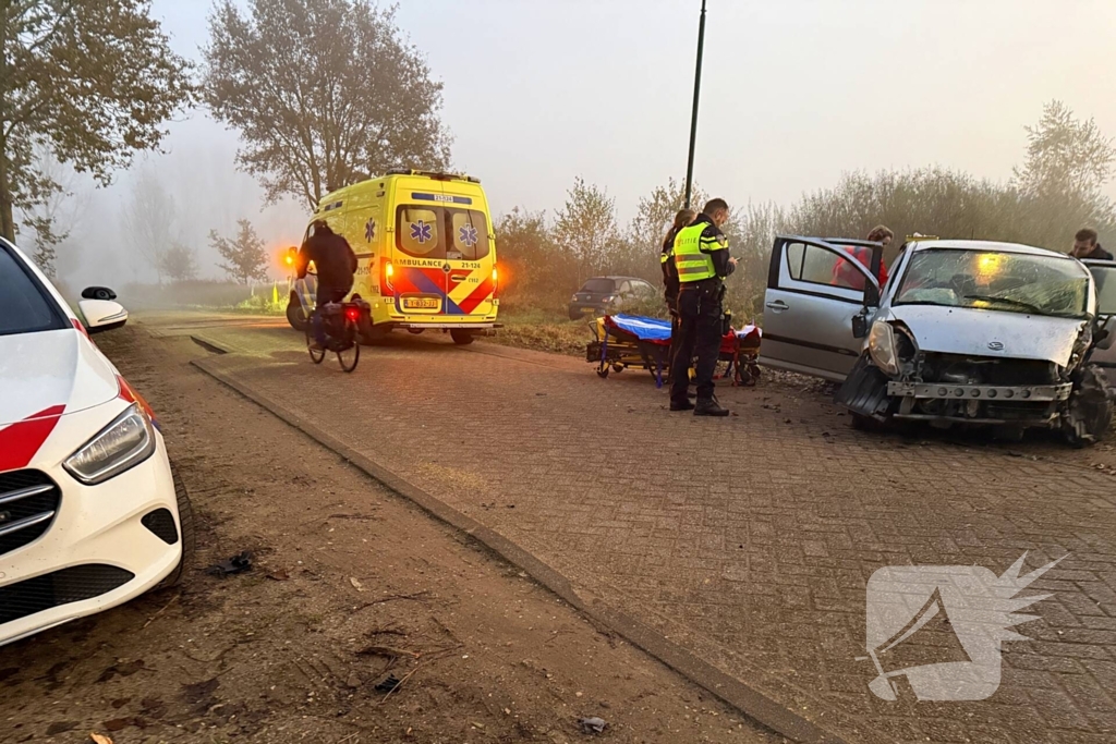 Flinke schade na verkeersongeval