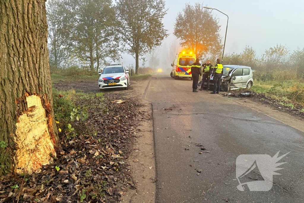 Flinke schade na verkeersongeval