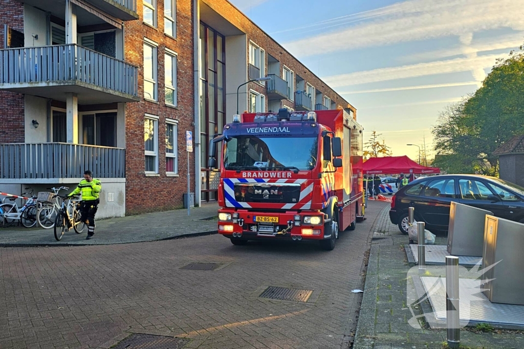 Traumahelikopter landt bij ernstige verkeersongeval