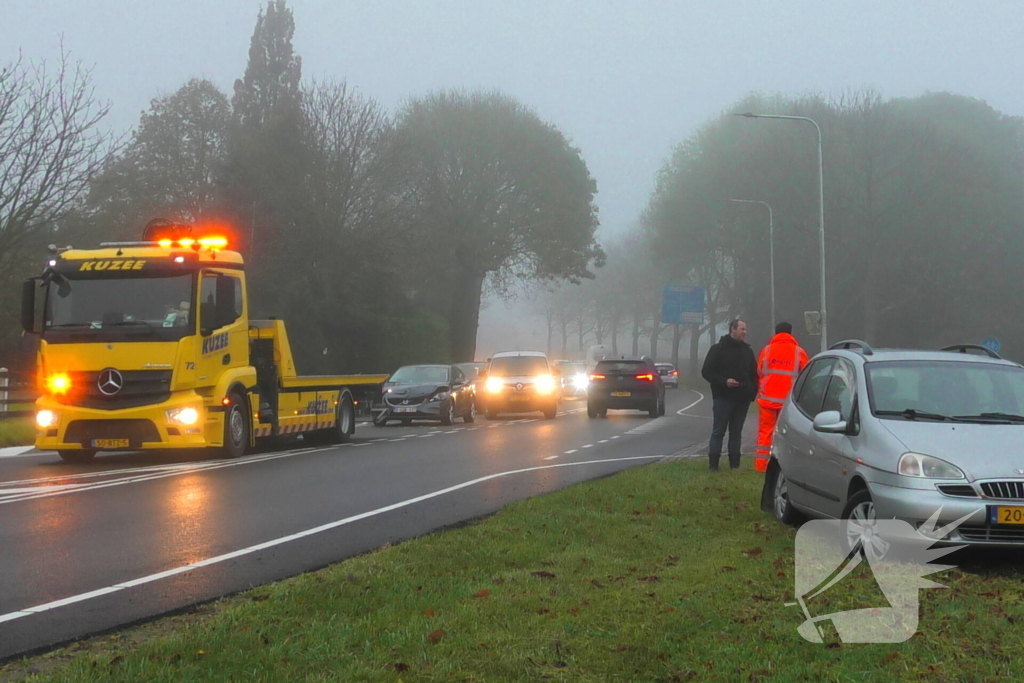 Flinke schade bij kop-staartbotsing